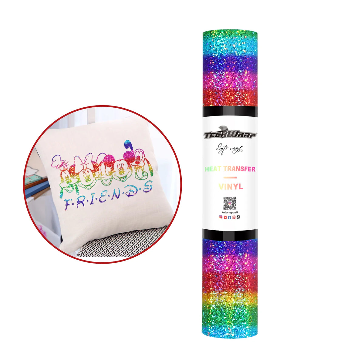 PU Metallic Heat Transfer Vinyl Foile - TeckWrap Craft Europe