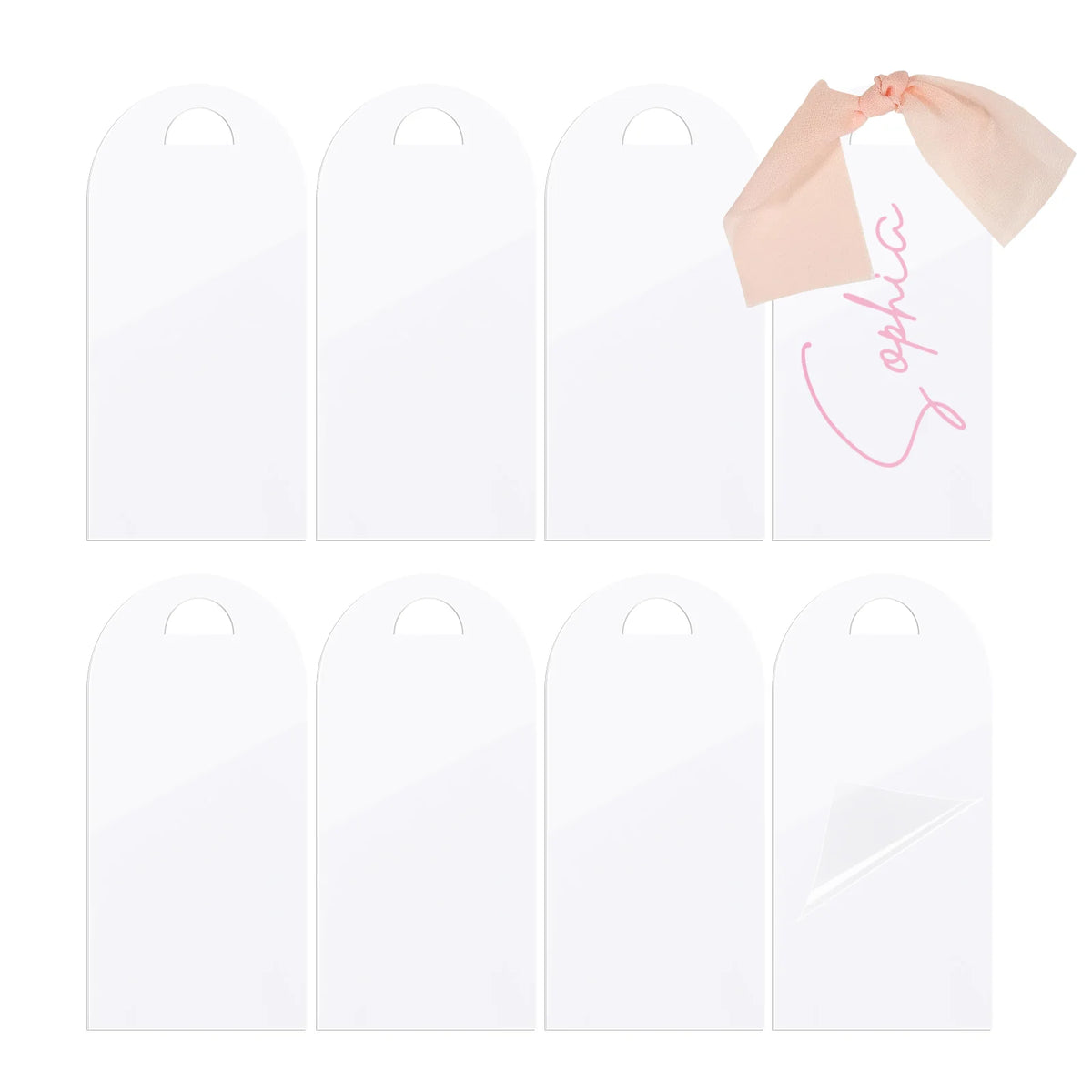 Arch Acrylic Cards (8 pcs/set) - TeckWrap Craft Europe