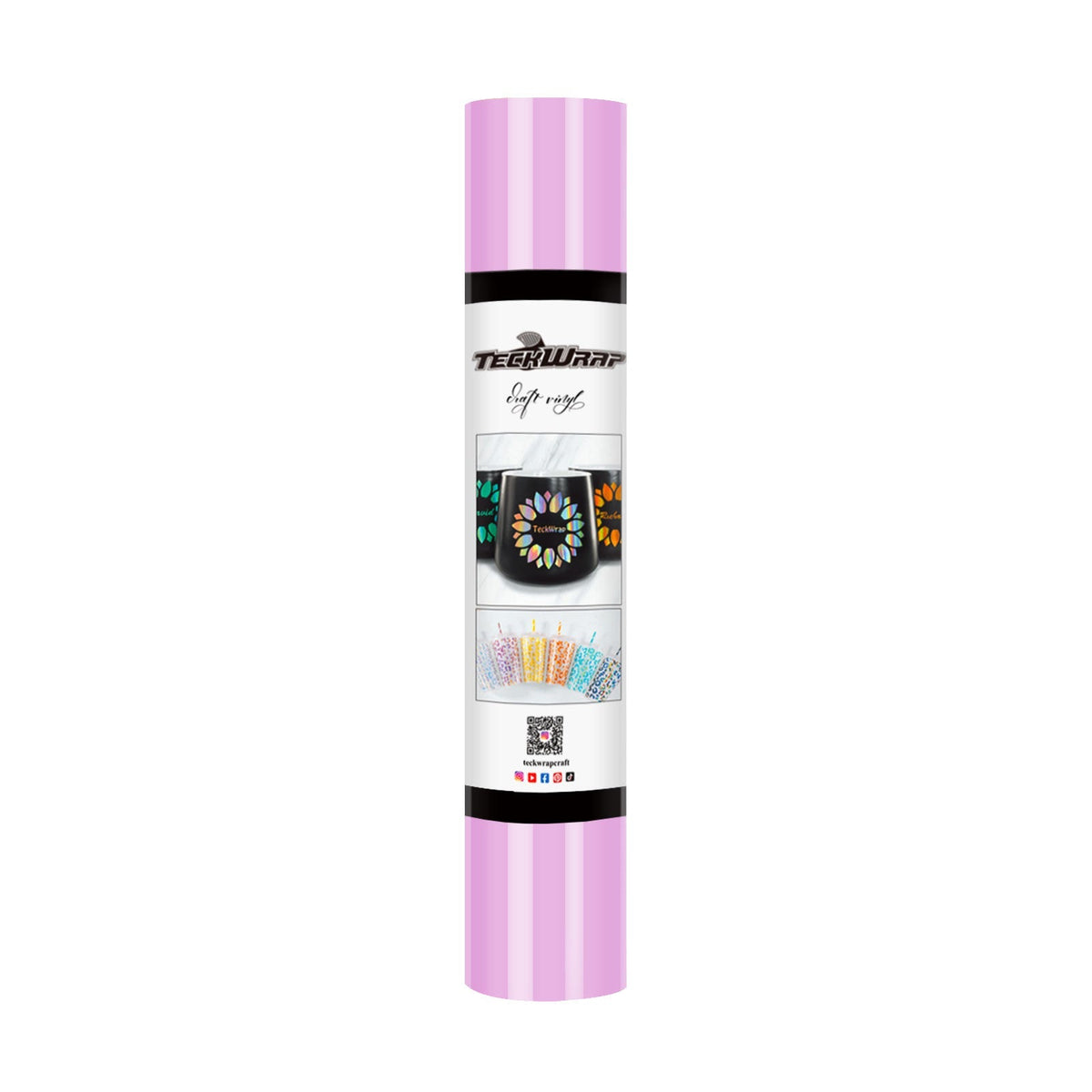 001G series 5ft Craft Vinyl (glossy) - Worldwide / 5ft / Pale Purple - TeckwrapCraft