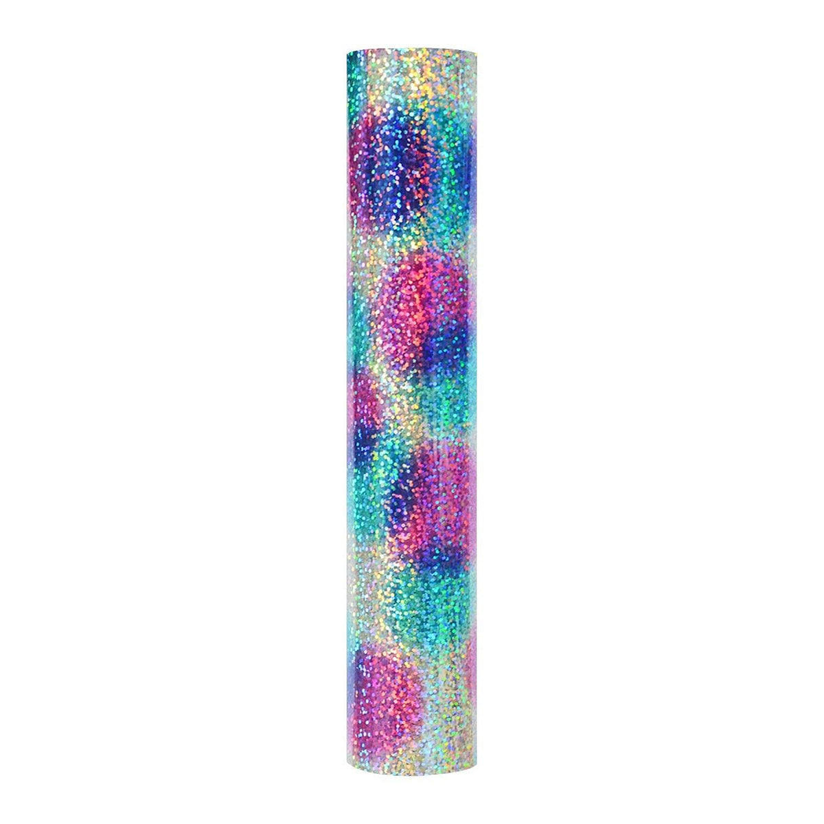 Circle: An interesting vinyl roll of the series. Differs with its circular blotch pattern. The background is cloud grey, the circles are arctic blue,bubble gum pink, and when they overlap there is berry blue.