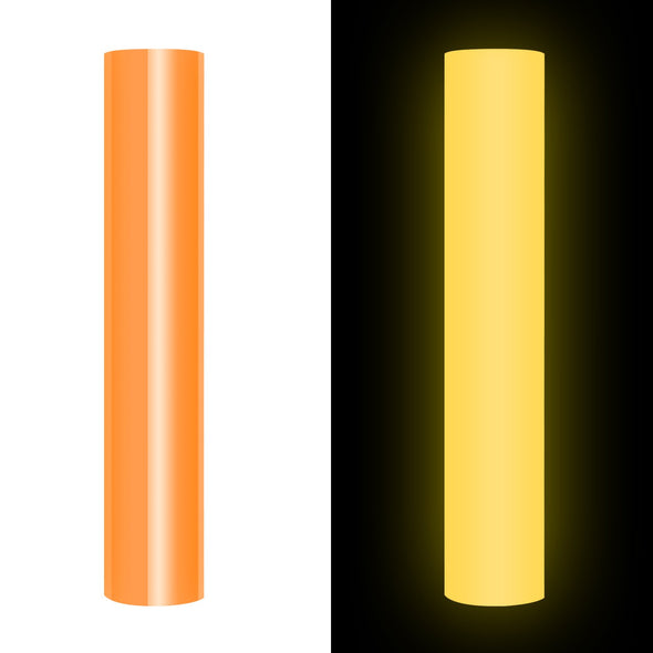 Glow In the Dark Heat Transfer Vinyl 10ft - TeckWrap Craft Europe