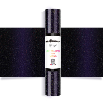 Chameleon Shimmer Heat Transfer Vinyl 5ft Roll - US to US / Navy Blue - TeckwrapCraft