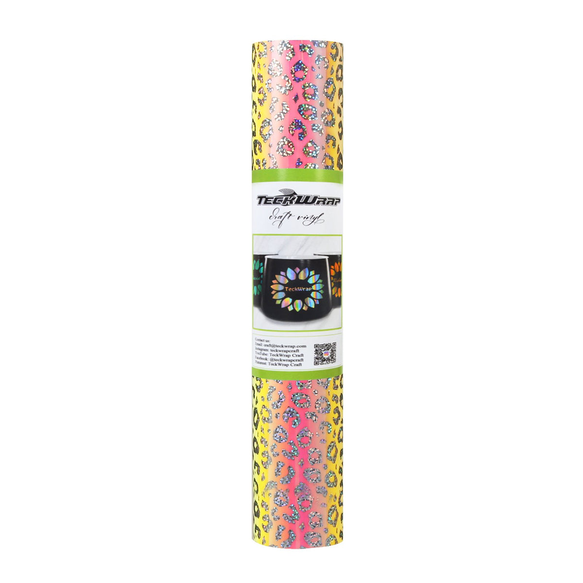 NEW Holographic Pattern Adhesive Vinyl Roll - TeckWrap Craft Europe