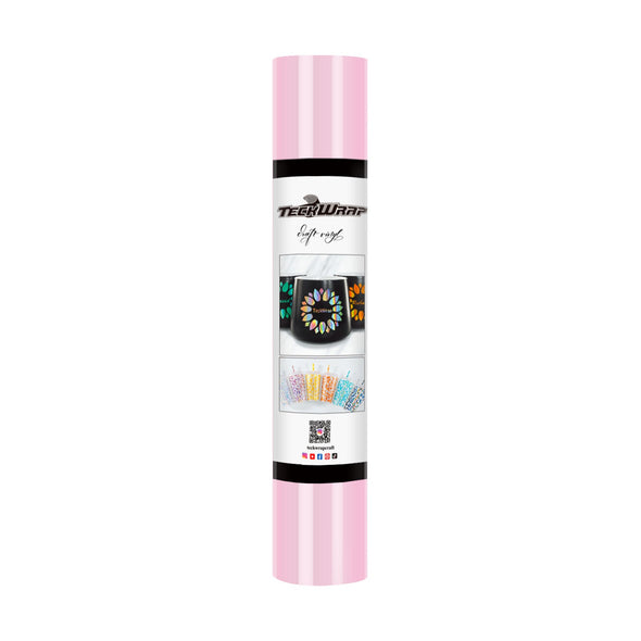 001G series 5ft Craft Vinyl (glossy) - Worldwide / 5ft / Millennial Pink - TeckwrapCraft