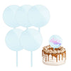 Cake Topper Blanks Set - US to US / Blue Round - TeckwrapCraft