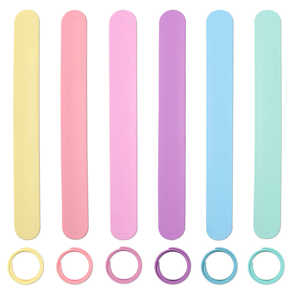 TECKWRAPCRAFT Silicone Slap Bracelets - TeckwrapCraft