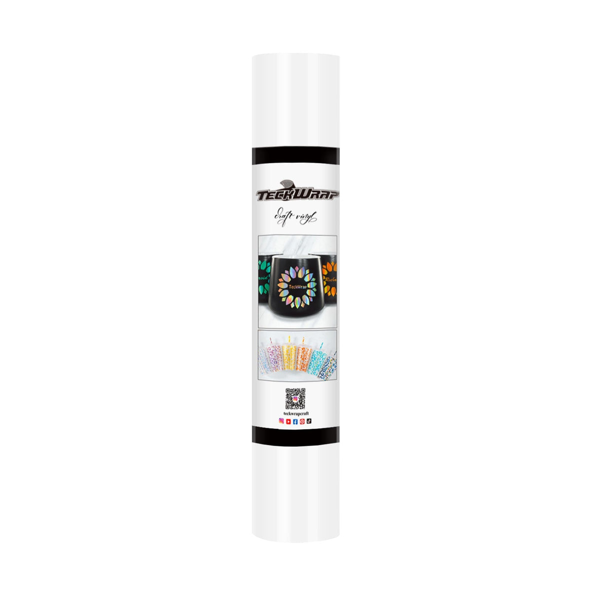 001G series 5ft Craft Vinyl (glossy) - Worldwide / 5ft / Coconut White - TeckwrapCraft