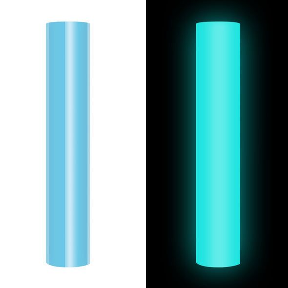 Glow In the Dark Heat Transfer Vinyl 10ft - TeckWrap Craft Europe