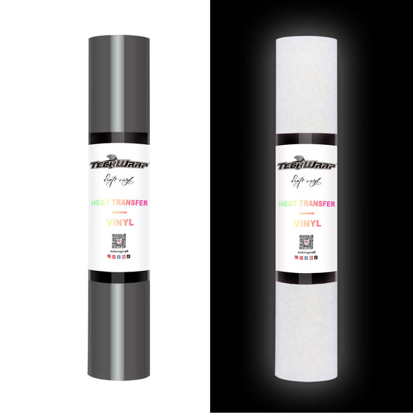Reflective Heat Transfer Vinyl 5ft Roll - US to US / Dark Gray - TeckwrapCraft