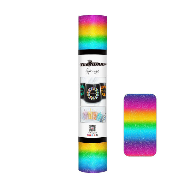 TeckWrap Craft Europe Rainbow Adhesive Vinyl  Folie
