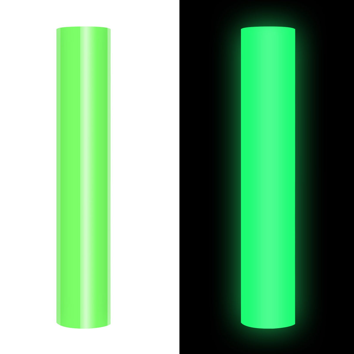 Glow In the Dark Heat Transfer Vinyl 10ft - TeckWrap Craft Europe