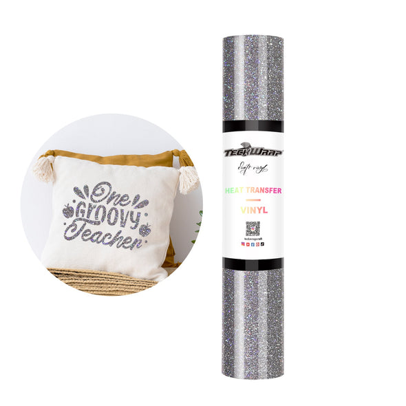 Iron On Sparkle Heat Transfer Vinyl Shimmer HTV Craft Foil - TeckWrap Craft Europe