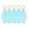 Motel Keychains Blanks - US to US / Sky Blue - TeckwrapCraft