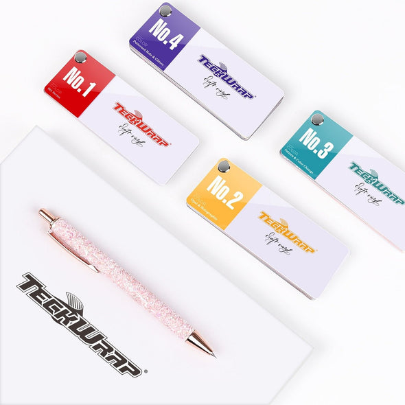 TECKWRAP CRAFT SAMPLE KIT SWATCH BOOK - TeckWrap Craft Europe
