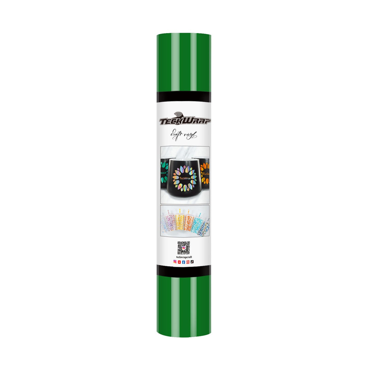 001G series 5ft Craft Vinyl (glossy) - Worldwide / 5ft / Grass Green - TeckwrapCraft