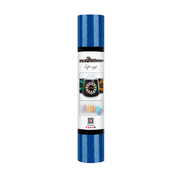 Burst Shimmer Adhesive Vinyl Royal Azure Teckwrap Craft Europe