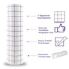TECKWRAP Purple Grid Medium Tack Transfer Tape - TeckWrap Craft Europe