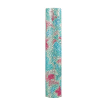 Lime gold:  A bit of magenta, cantaloupe,pineapple yellow, and a lot of lime green and ocean blue color. Warm and cool tones mixed together in this roll.