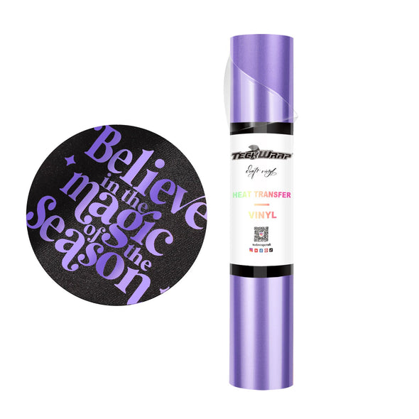 Iron On Metallic Pearlescent Heat Transfer Vinyl - TeckWrap Craft Europe