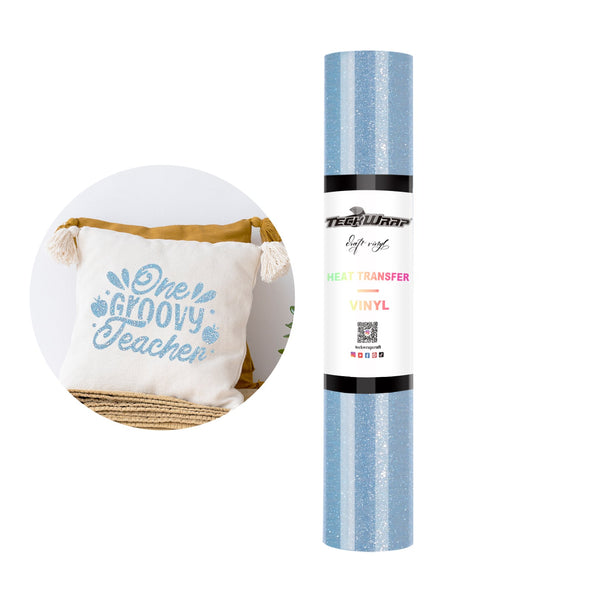 Iron On Sparkle Heat Transfer Vinyl Shimmer HTV Craft Foil - TeckWrap Craft Europe