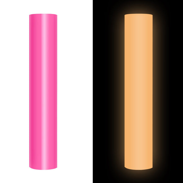 Glow In the Dark Heat Transfer Vinyl 10ft - TeckWrap Craft Europe