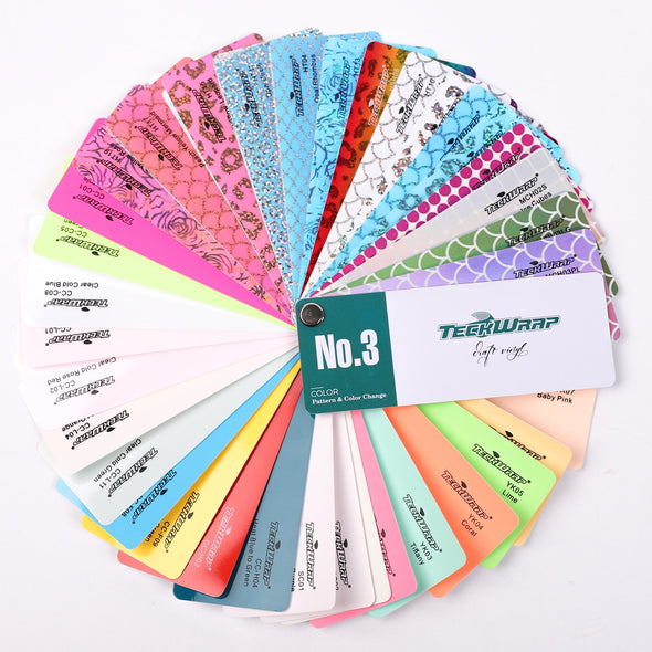 TECKWRAP CRAFT SAMPLE KIT SWATCH BOOK - TeckWrap Craft Europe