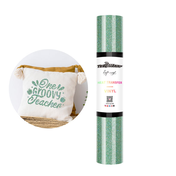 Iron On Sparkle Heat Transfer Vinyl Shimmer HTV Craft Foil - TeckWrap Craft Europe