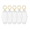 Motel Keychains Blanks - US to US / Clear - TeckwrapCraft