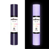 Reflective Heat Transfer Vinyl 5ft Roll - US to US / Ceremonial Purple - TeckwrapCraft