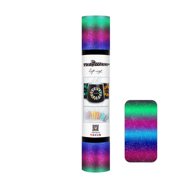Galaxy Rainbow Adhesive Vinyl Folie - TeckWrap Craft Europe