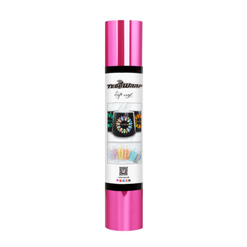 Mirror Chrome Adhesive Vinyl - US to US / 5ft / Royal Pink - TeckwrapCraft