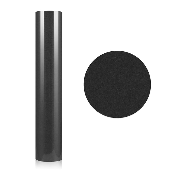 Flock Heat Transfer Vinyl Sheets (10"x12"x5 sheets) - Black / 10"x12"x5 (sheets) - TeckwrapCraft