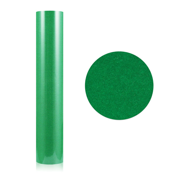 Flock Heat Transfer Vinyl Sheets (10"x12"x5 sheets) - Green / 10"x12"x5 (sheets) - TeckwrapCraft
