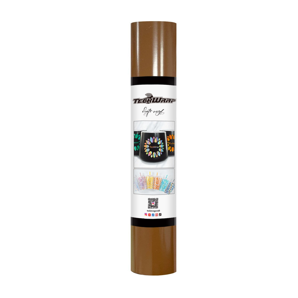 NEW Glossy Permanent Adhesive Vinyl Folie - TeckWrap Craft Europe