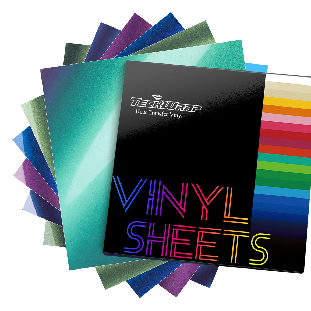 Chameleon HTV Sheets Pack - US to US / Chameleon HTV Pack - TeckwrapCraft