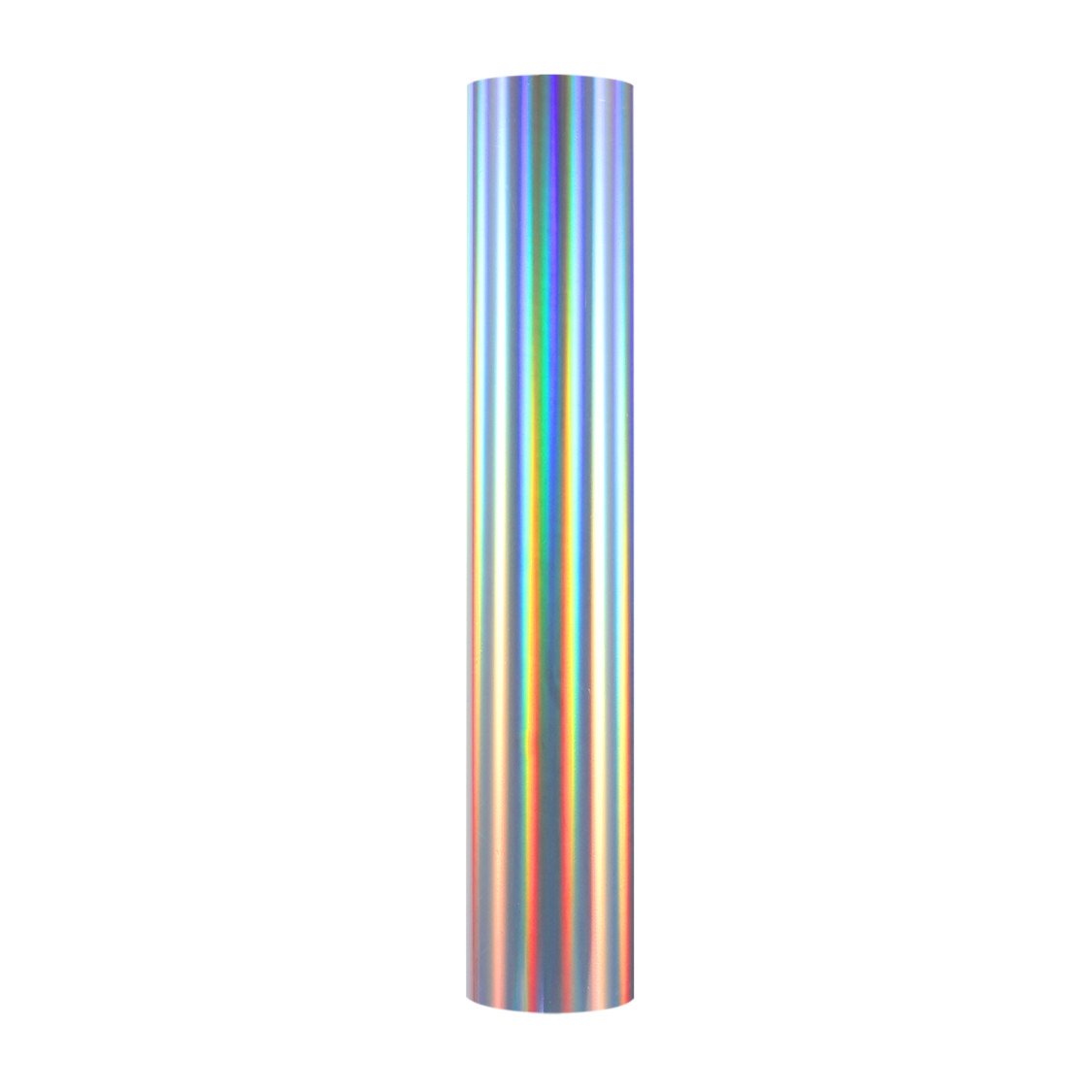 Rainbow silver : A shiny, pleasing, calm gradient of crepe pink (with cantaloupe mix) to stone blue.