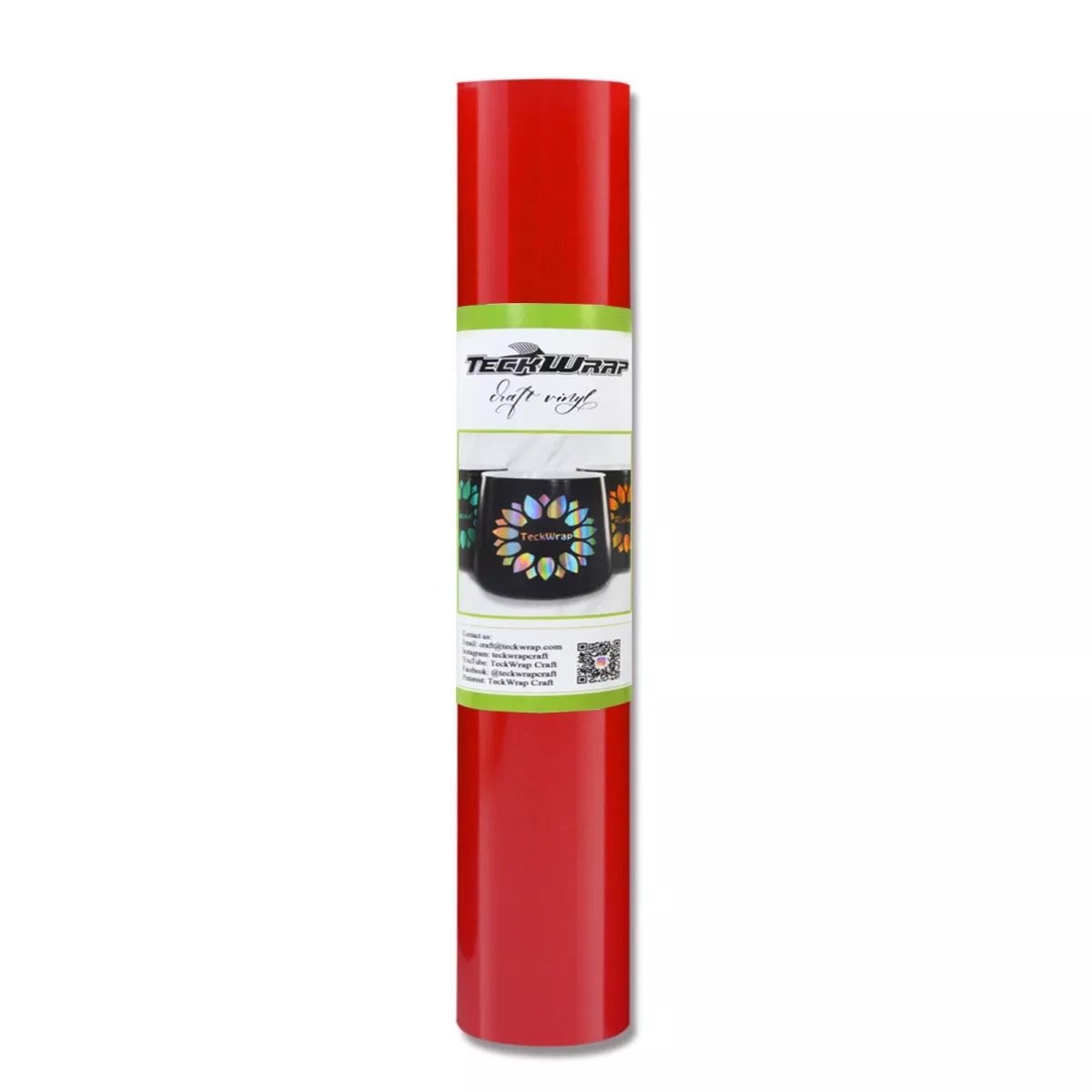Racing red: A glossy ruby red color