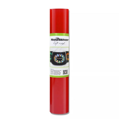 Racing red: A glossy ruby red color