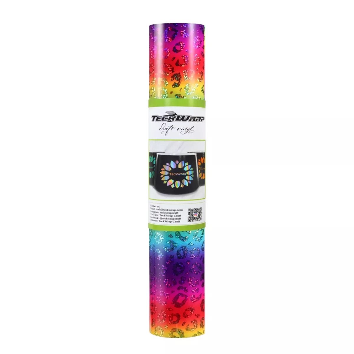 NEW Holographic Pattern Adhesive Vinyl Roll - TeckWrap Craft Europe